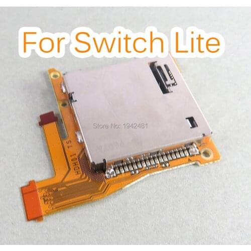 1pcs Original For Nintend Switch Lite Game Card slot with headset motherboard PCB Replacement for NS Lite