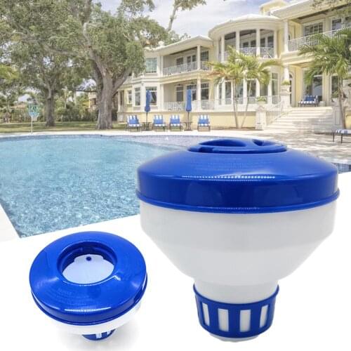 Swimming Pool Floating Sterilizer Chlorine Bromine Chemical Tablet Tab Floater Dispenser Swimming Pool Cleaning Accessories