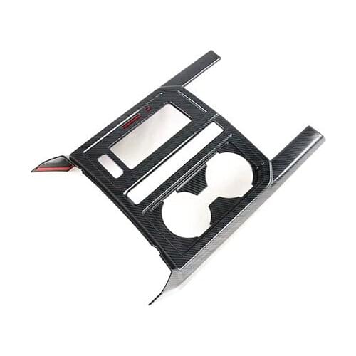 Fit for Ford Raptor F150 2017-2020 shift panel center console water cup frame anti scratch paste modification