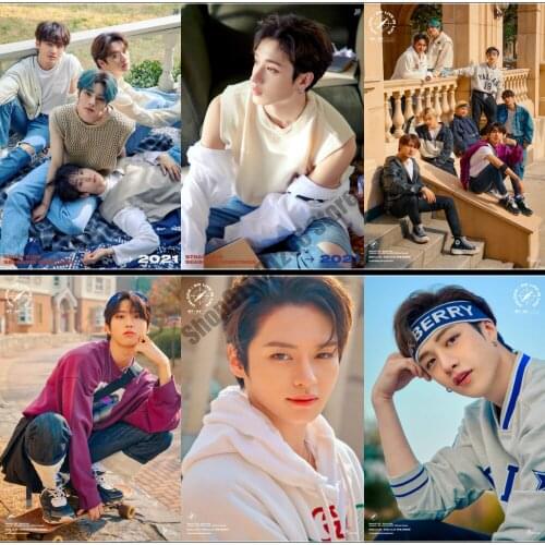 Full Square Round Diamond Painting NEW K-pop Stray Kids Diamond Embroidery Cross Stitch Kits Mosaic Art Home Decoration