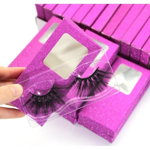 Faux Mink 25 mm Wholesale Lashes In Bulk Wispy Fluffy Winged Beauty Makeup Box 10/20/30/50/100 Pairs Custom Logo Eyelash Lashes