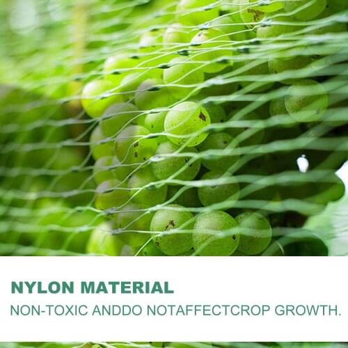 Garden Bird Netting Animal Nylon Anti-bird Nets Protecting Fruits Vegetables Damage By Birds Or Four-legged Variety 4x10/4X12M