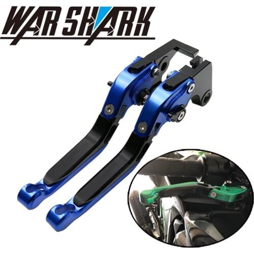 For SUZUKI GSXR600 GSXR750 GSXR1000 GSR 400 Motorcycle Accessories Folding Extendable Adjustable Brake Clutch Lever CNC