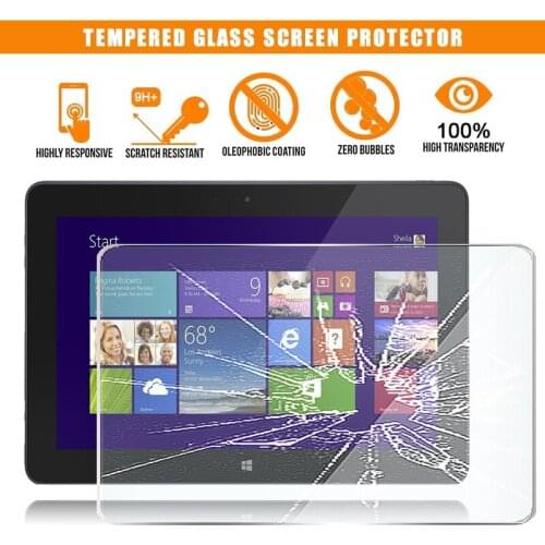 For Dell Venue 10 Pro Tablet Tablet Tempered Glass Screen Protector Scratch Resistant Anti-fingerprint HD Clear Film Cover