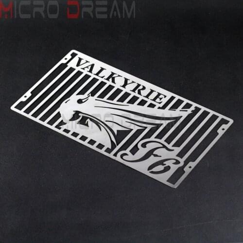 Eagle Style Motorcycle Radiator Protective Grill For Honda Valkyrie GL 1500 All year Chrome Stainless Steel Cover Guard