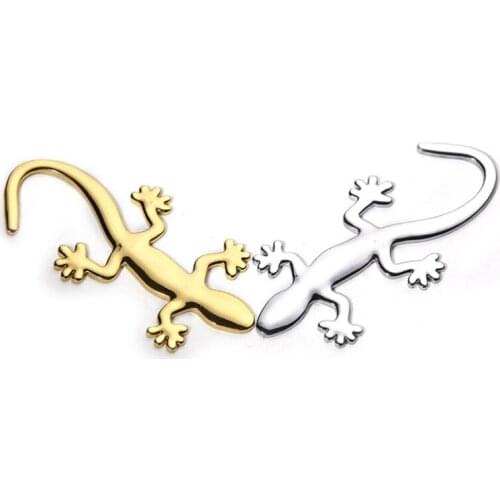 1pcs Car Lizard Gecko Badge Car Styling For Toyota Camry Highlander RAV4 Crown Reiz Corolla Vios Yaris L Stickers Decorative