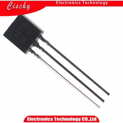 100pcs 2SA970 2SC2240 TO92 (50PCS* A970 +50PCS* C2240 ) TO-92 Bipolar Transistors - BJT NPN and