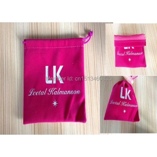 100pcs/lot HIgh quality velvet jewelry bag/pouch for accessories/Iphone5s ,Size can be customized,Various colors,wholesale