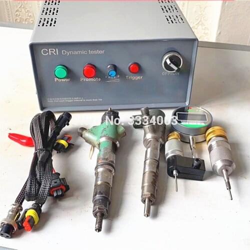 AM-CRI common rail injector nozzle electric magnetic valve dynamic armature lift travel stroke measure tester tool for BOSCH