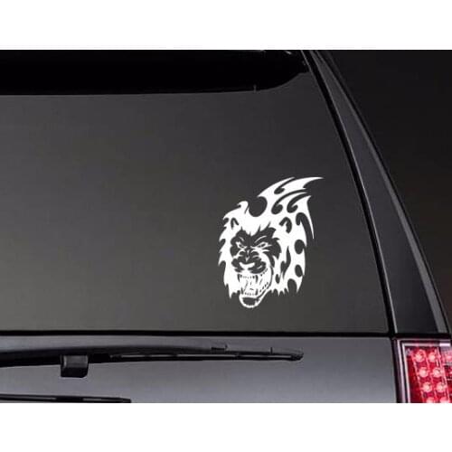 Lion With Tribal Mane Car Decals Art Stickers Bumper Car Window Hot Selling ZP0400