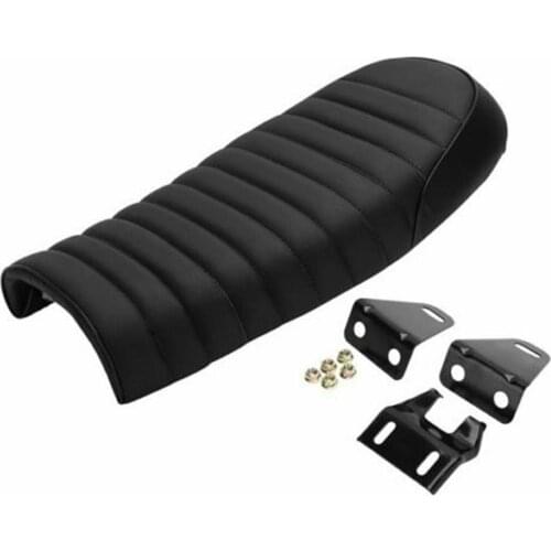 CG125 Universal Built-in Soft Sponge Motorcycle Flat Vintage Seat Cushion Saddle For Retro Cafe Racer