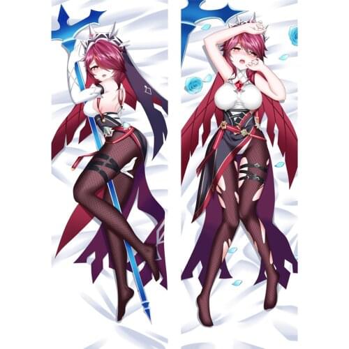 MGF Anime Dakimakura Pillow Cover Genshin Impact Ning Guang Rosaria Venti Klee Hugging Body Pillow Case
