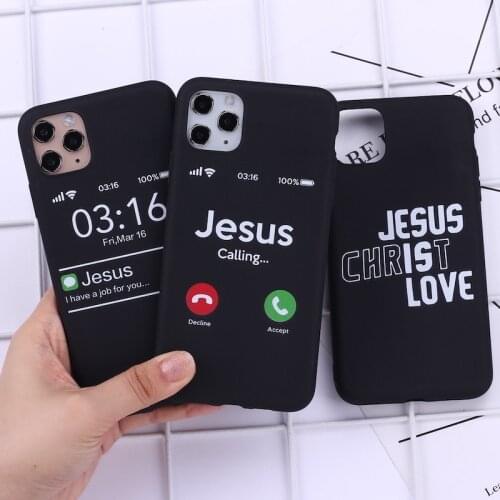 Jesus Christian Faith Cross Admire Case for iPhone 12 Mini 11 Pro X XS Max XR 8 7 6 6s Plus Soft Phone Cover
