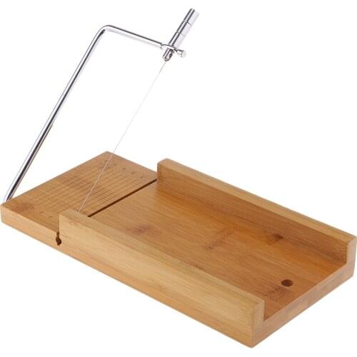 Wood Soap Beveler Planer Trimmer & Wooden Stainless Steel Wire Slicer Soap/Loaf Cutter -Home/Kitchen DIY Tool