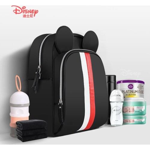 Disney Multi-function Bottle Feeding Insulation With USB Mother Bag Nappy Bags Baby Care Nappy Changing