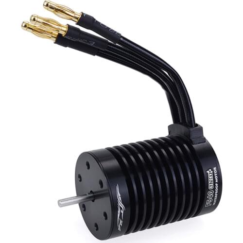 F540-V2 3300KV 4370KV Brushless Sensorless Waterproof Motor 4 Pole 3.175mm For 1/10 RC Drift Racing Off-road Car