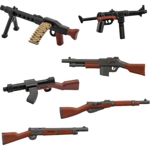 NEW Soldiers Figures Multicolor Military Weapons Accessories Building Blocks Soviet Union Army Mosin Nagant Guns Mini Bricks Toy