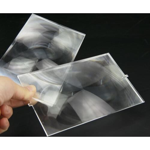 3.5inch ~ 7 Inch DIY Phone Projector Fresnel Lens Optical PMMA Thread Condensing Lenses Focusing Lentes Homemade Projector