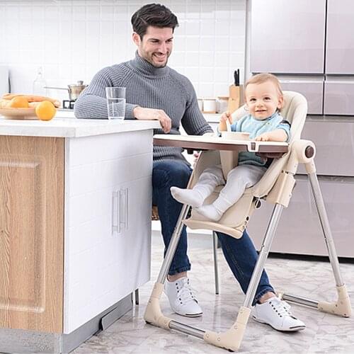 Multifunctional Baby Feeding Chair Portable Infant Dining Table Adjustable Kids Table Easy Folding Highchair Booster Seat Chairs