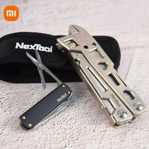 MINexTool 9 In 1 Multi-Function Folding Tool нож navaj Multi-Purpose Pliers Wood Saw Slotted Screwdriver Wrench Kitchen Cutter