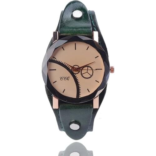Fashion mens electronic quartz watch for women stylish leisure sports leather wristwatch business temperament gift watches