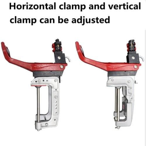 Sea fishing metal ship bracket horizontal and vertical seawater corrosion and rust resistant ship rod bracket