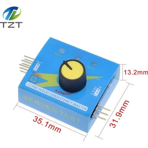 Multi Servo Tester 3CH ECS Consistency Speed Controler Power Channel CCPM Meter Master Checker RC Dron Helicopter Parts RC Hobby
