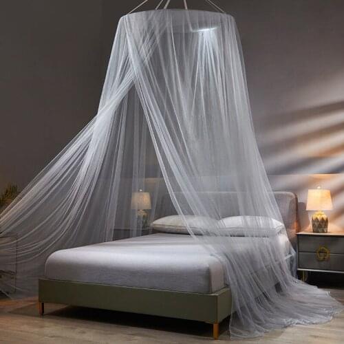 Bed Canopy on the Bed Hung Dome Circular Mosquito Net Camping Tent Repellent Tent Insect Curtain Summer Bed Net Bedroom