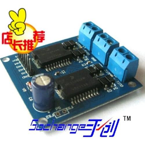 New Dual MC33886 Motor Driver Module 5A for Robot Smart car
