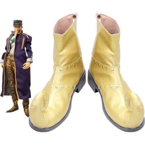 JoJos Bizarre Adventure Sixth Part 6 Stone Ocean Dio Brando Anime Manga Game Cosplay Shoes Boots X002