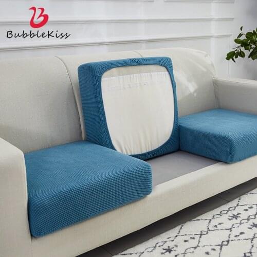Bubble Kiss Universal Solid Sofa Seat Cover Fashion Sofa Cushion Cover Chaise Longue Combination Sponge Sofa Towel Slipcovers