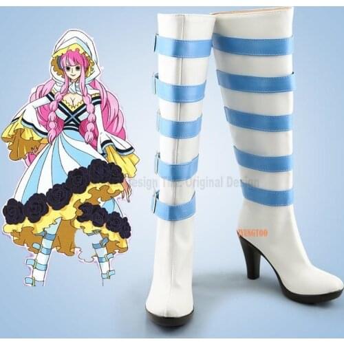ONE PIECE Perona Characters Anime Costume Prop Cosplay Shoes Boots