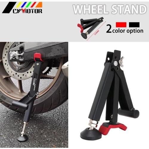 Motorcycle Adjustable Wheel Support Side Stands Stand Rear Frame Bike Stand Swingarm Lift For Universal Dirt Bike Repairing Tool