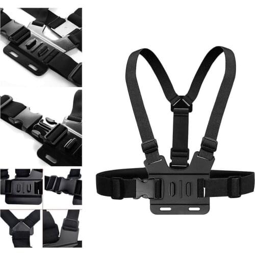 Adjustable Harness Chest Strap Head Belt for GoPro Hero 8 7 6 5 Black for Xiaomi Yi 4K Sjcam Sj4000 for Go Pro 7 8 Accessory