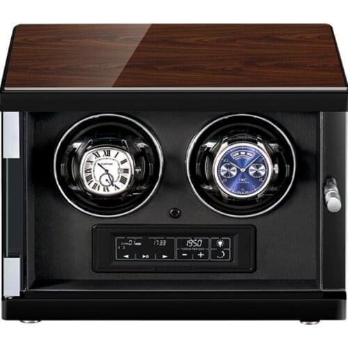 Luxury Mechanical Watch Winder Automatic winding Watch display box automatically rotates winds 2 epitope With display