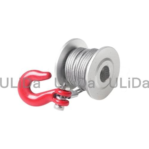 25T Steering Gear Servo Winch Wheel Drum for 1/10 RC Crawler Car Traxxas TRX4 Axial SCX10 90046 D90 Tamiya MST