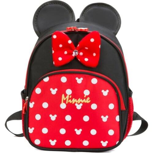 Disney Mickey School Bag Minnie for Boys Girls baby Bag Children Backpack Kindergarten Backpack kid School Bags Satchel