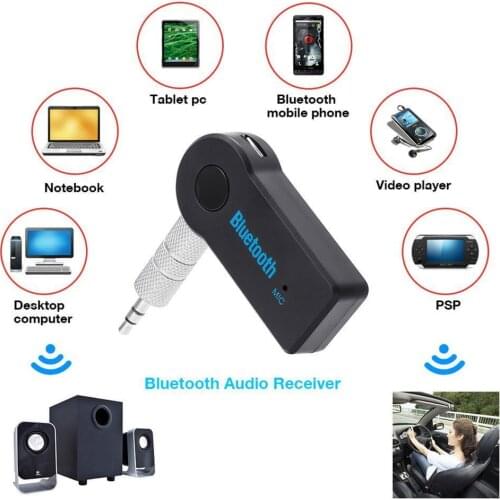 Stereo 3.5MM Wireless Bluetooth Receiver Bluetooth Aux Receptor Adapter retailed Package Music with Audio adapter bluetooth Y5C7