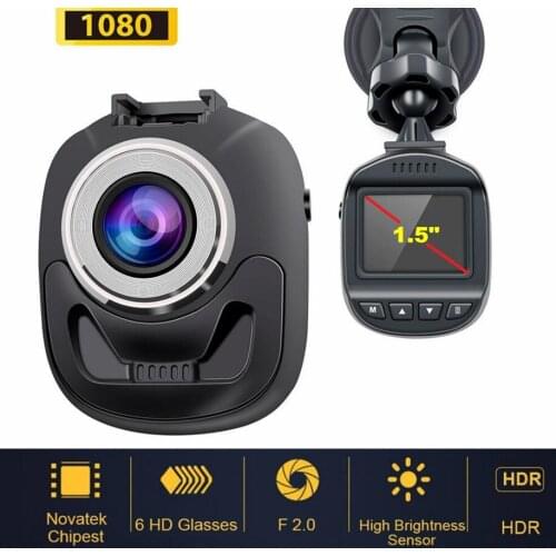 Wifi 1.5inch Novatek 96658 Full HD 1080 Super Smart Loop Recording G-sensor Hidden Dash Cam Night Version Car DVR Recorder