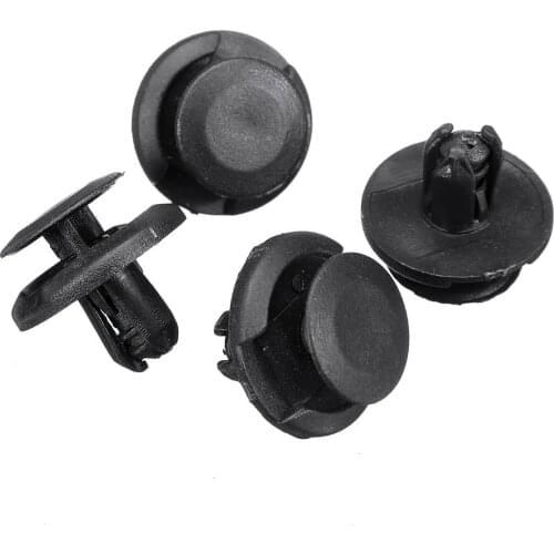 20Pcs 7mm Hole Bumper Fender Retainer Clips Black Nylon Rivets Fastener For Suzuki Grand Vitara SX4 Swift X-90 XL-7 09409-07332