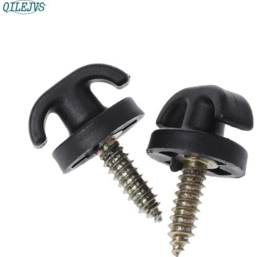 2PCS/SET Universal Car Rear Trunk Envelope Cargo Net Tie Down Hook Ring Loop Hanging Dec19