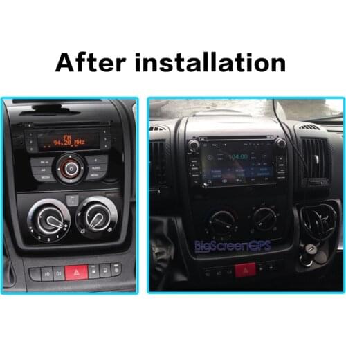 Android 10.0 Car DVD Stereo Multimedia For Fiat Ducato 2011-2015 CITROEN Jumper PEUGEOT Boxe Radio GPS Navi Audio Stereo Freemap
