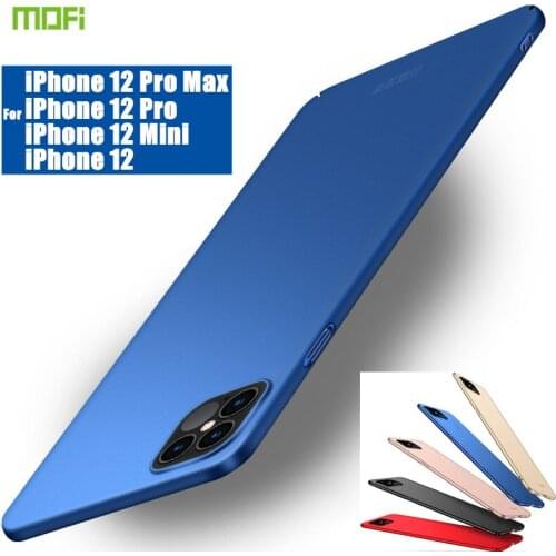 For iPhone 12 Pro Max Case Original Mofi Ultra Thin Back Cover Hard Pattern PC Conque for iPhone 12 Mini