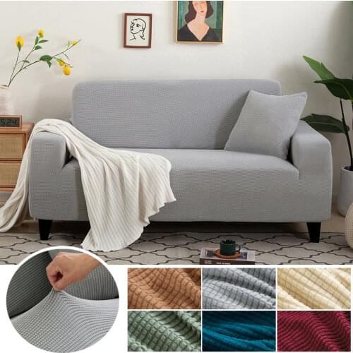 L shape Sofa Covers for living room Sofa Protector Anti-dust Elastic Stretch Covers for Corner Sofa Cover Chaise longue Jacquard