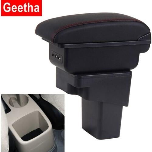 For NISSAN Juke For Infiniti ESQ Car Armrest Central Store Content Box Styling Decoration Accessories PU Leather USB Interface