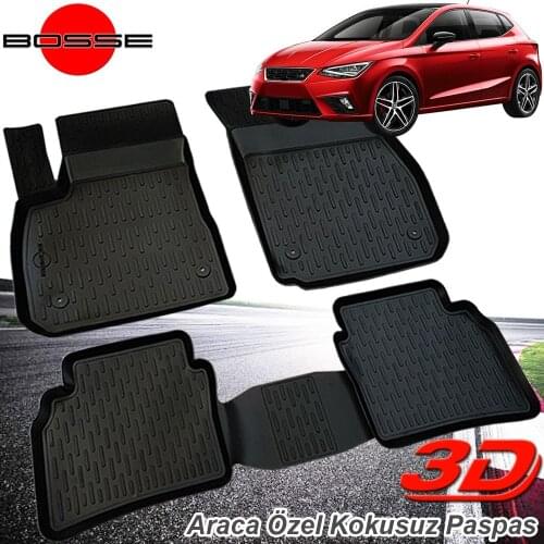 For Seat Ibiza Mat 3D Pool 2017 Post BOSSE