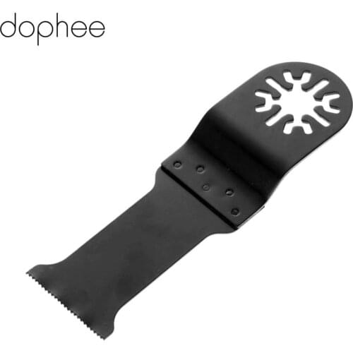Dophee 32mm Bi-metal Saw Blade 50*32mm HCS Oscillating Multi Tool Black For Multimaster Fein Bosch Dremel TCH Metal Wood Cutting
