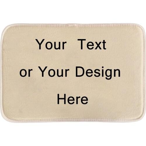 Custom Door Mats Print Your Text Or Design Personalize Decorative Door Mats For Bathroom Livingroom