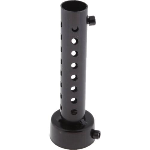 Motorcycle Tail Exhaust Can Pipe Baffle Muffler Silencer DB Killer Noise Sound 45mm Black