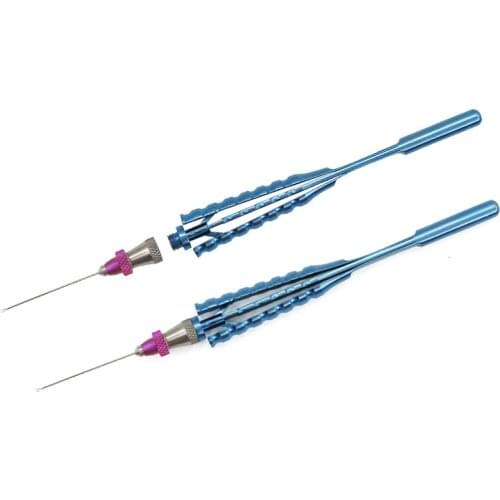 Microscopic intraocular forceps horizontal straight 23G 20G